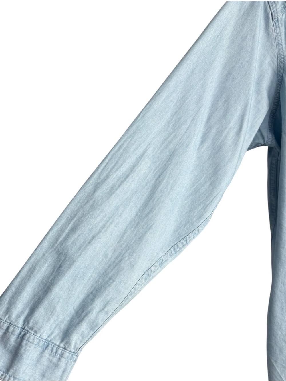 TORRID Star Print Chambray Denim Button-Down Shirt Size 1 (14) — REFINED FIT!!! - Picture 7 of 12